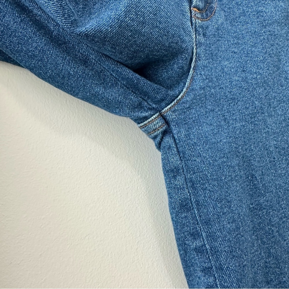A.P.C. Spring High Rise Straight Leg Jeans Blue Denim Sz 24 - Picture 9 of 16